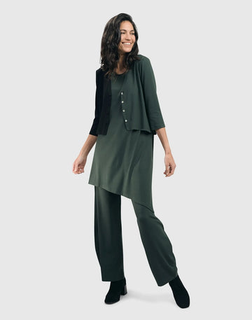 alembika-essential-2-tone-crop-cardigan-gr-n image 2