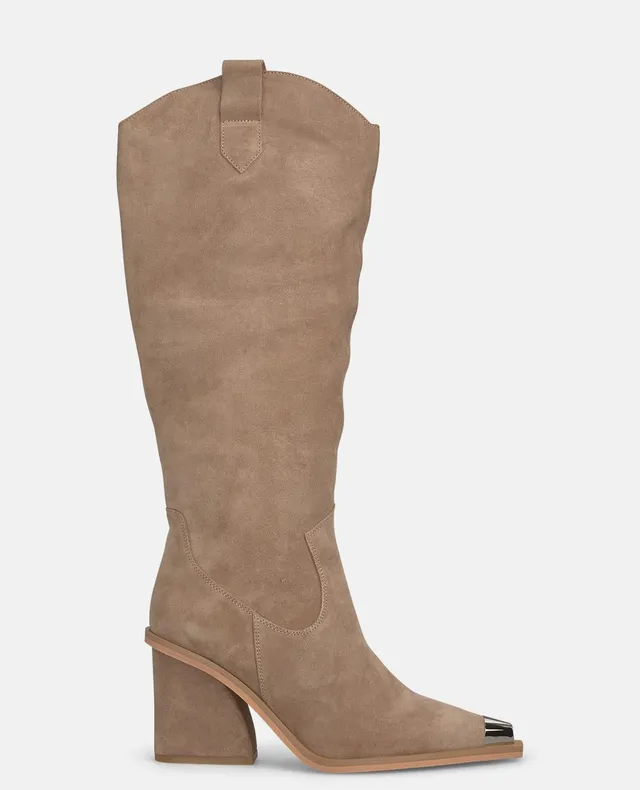 alma-en-pena-stiefel-struktur-mit-8-cm-absatz-vison image 1