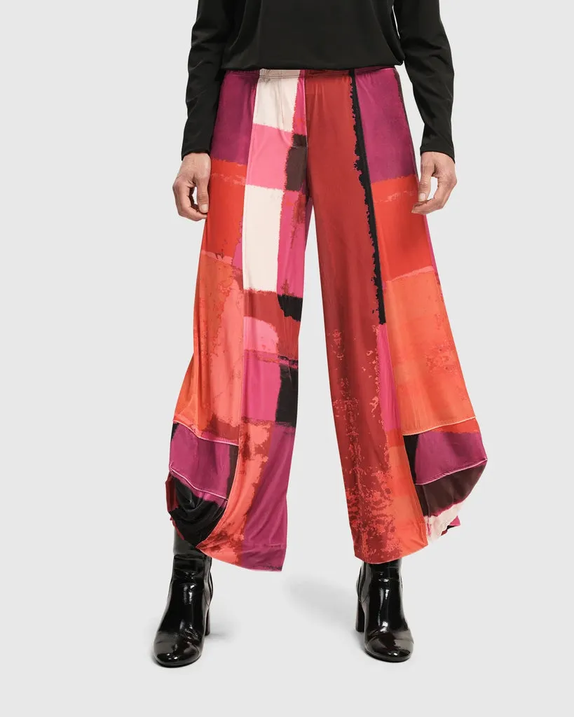 alembika-sunset-strip-punto-pants-magenta image 1