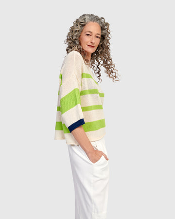 alembika-bella-sweater-mix-off-white-pullover image 2