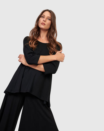 alembika-tekbika-selva-swing-top-black-swing-shirt image 4