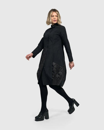 alembika-urban-vesper-shirtkleid-schwarz-cocoon-hemdkleid image 6