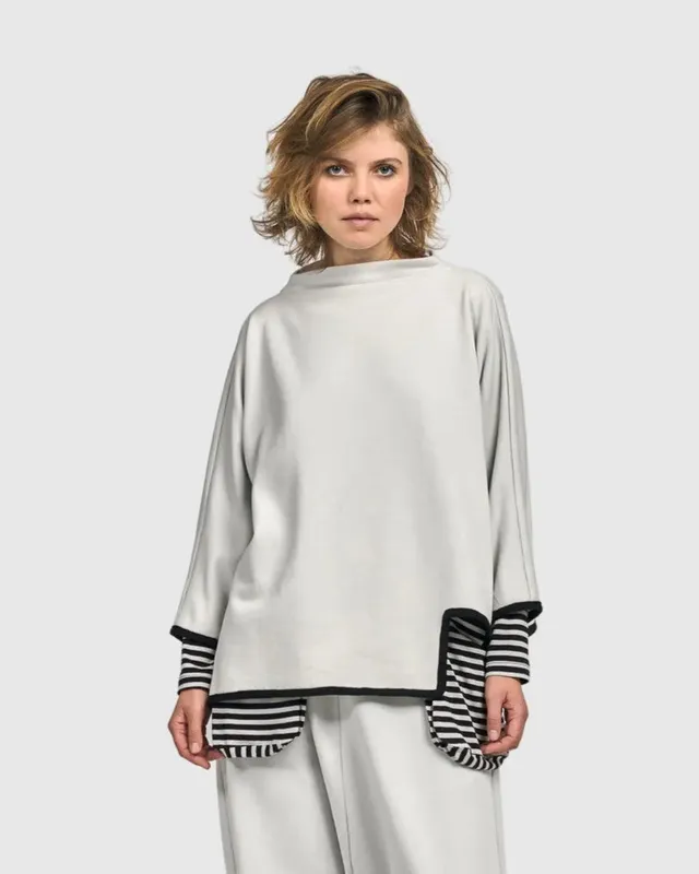 alembika-urban-galactica-top-ice-sweatshirt-top image 1