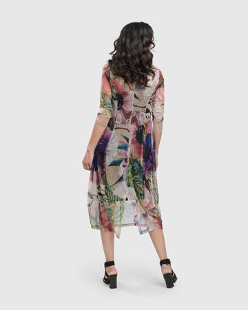 alembika-moonflower-cocoon-kleid-floral-langarm image 5