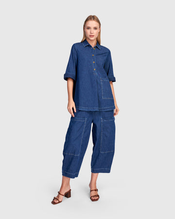 alembika-myles-popover-shirt-denim image 8