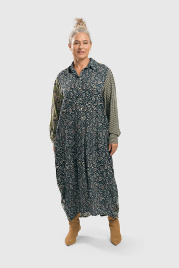 alembika-paisley-shirtdress-hemdkleid-blau image 6