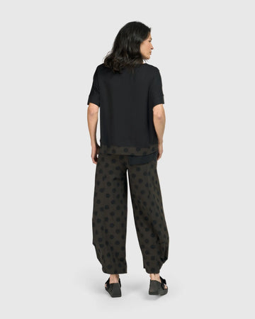 alembika-tekbika-dots-boxy-top-khaki-damen-top image 5