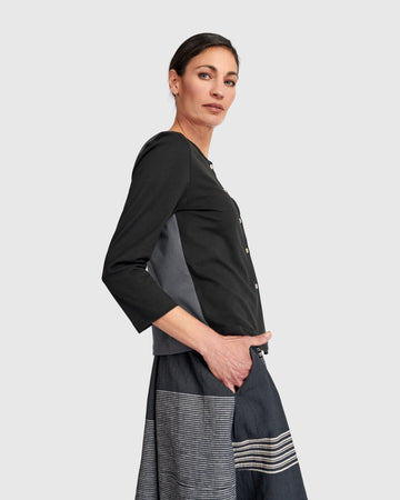 alembika-urban-rally-colorblock-cardi-mix-leichte-strickjacke image 4
