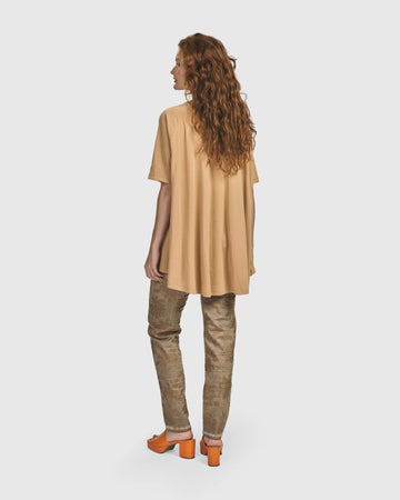 alembika-oasis-colorblock-trapeze-top-tan image 4