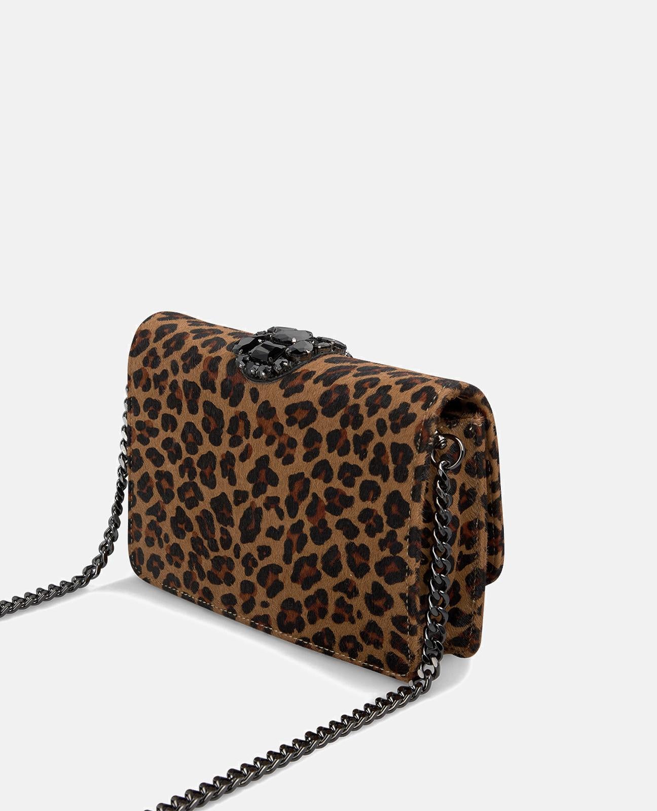 alma-en-pena-snake-flap-schultertasche-camel-leder-kette image 2
