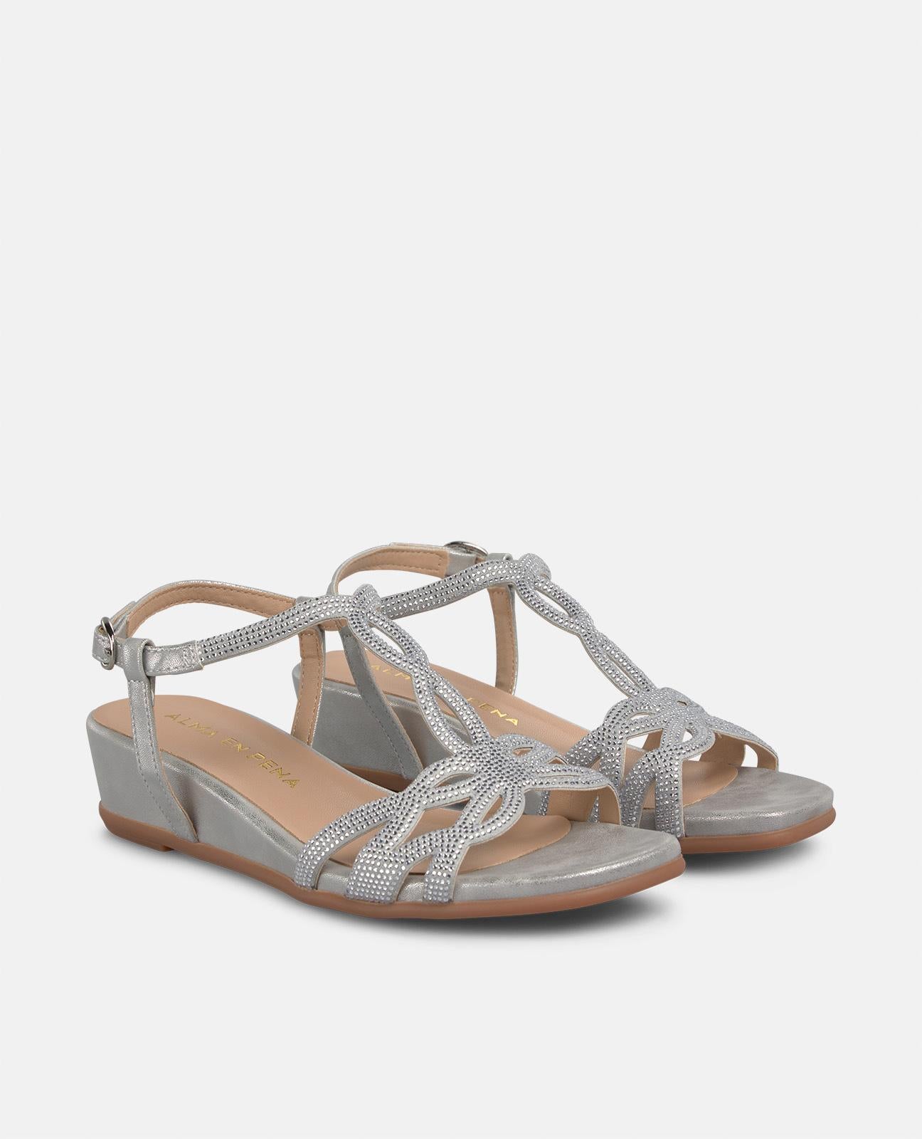 alma-en-pena-sandalen-silber-glitzer-4-5-cm image 2