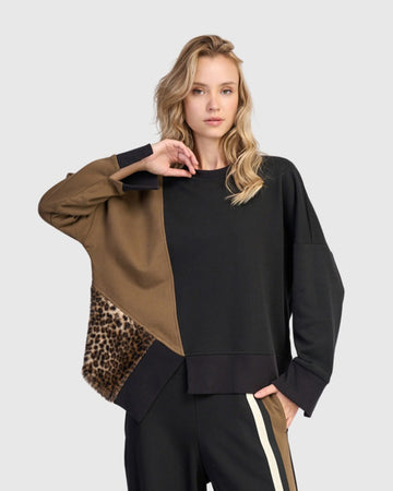 alembika-urban-lair-crewneck-top-mix-oversized-french-terry-ut627m image 3