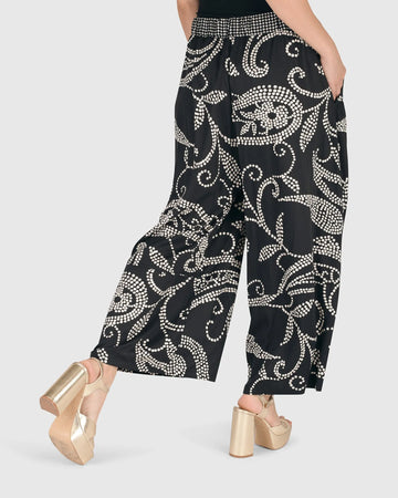 alembika-paisley-palazzo-hose-schwarz-elfenbein-wide-leg image 6