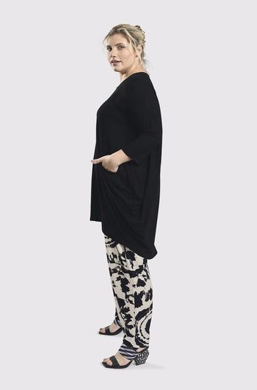 alembika-cocoon-tunika-top-schwarz image 4
