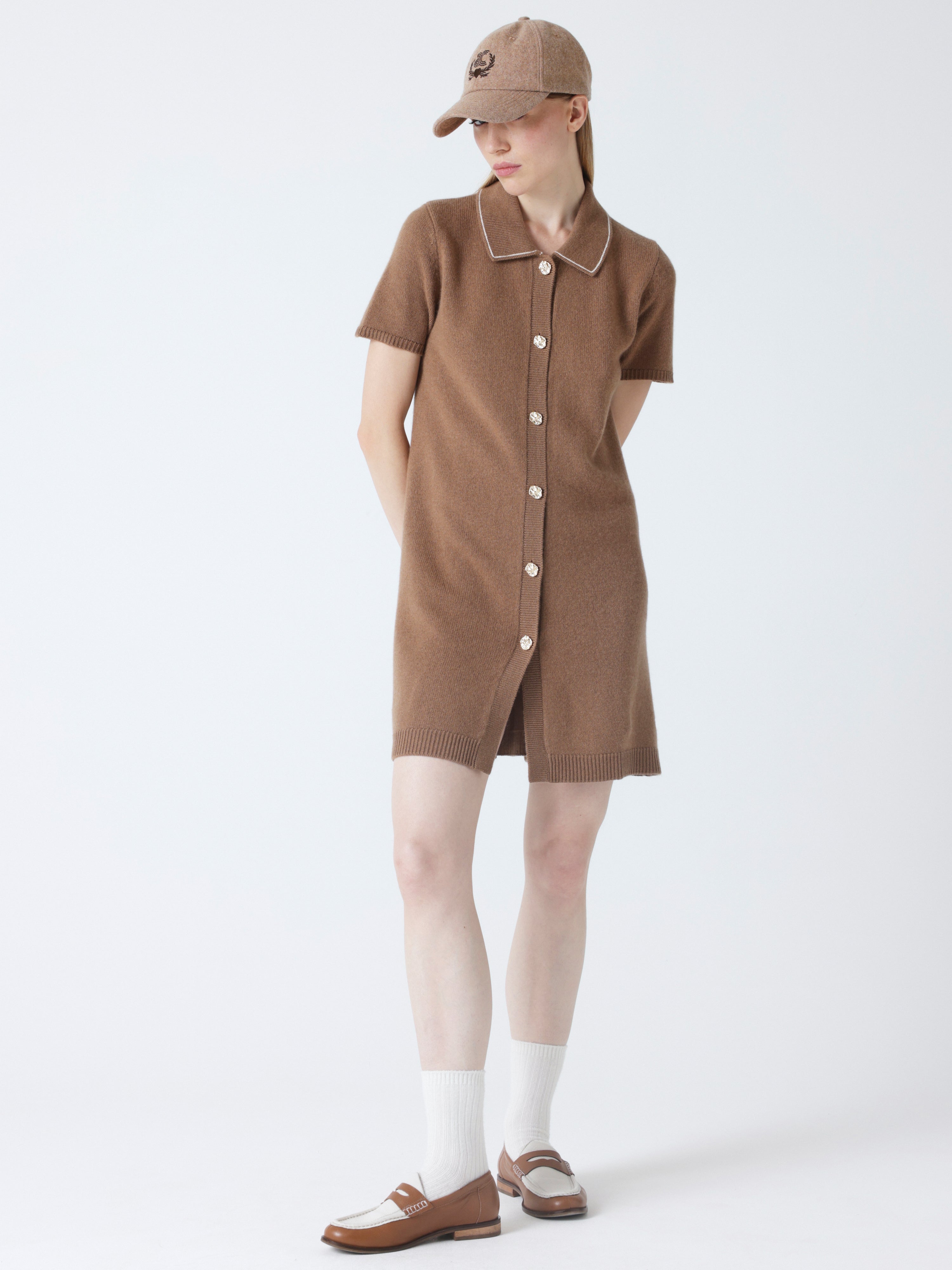 absolut-casquette-woll-cap-unisex-chestnut-braun-mit-stickerei image 2
