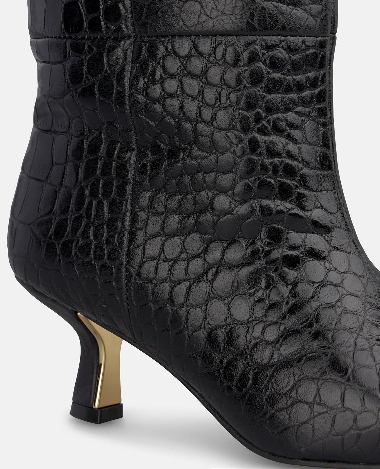 alma-en-pena-animal-print-leder-stiefelette-schwarz-5-5-cm image 4