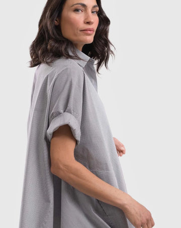 alembika-tao-trapeze-button-down-bluse-bars image 4