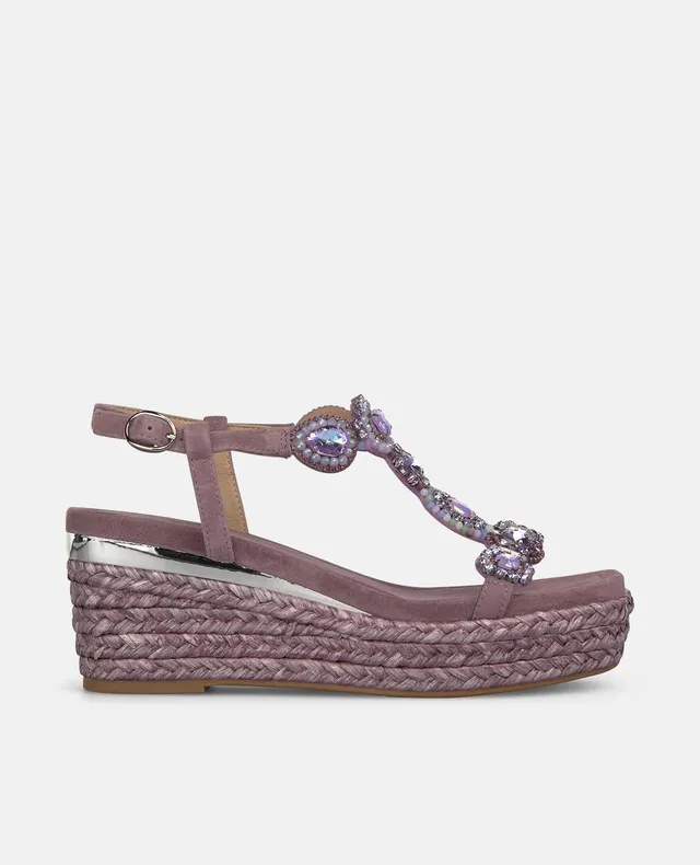 alma-en-pena-keilsandalen-mit-strass-lavanda-7-5-cm image 1