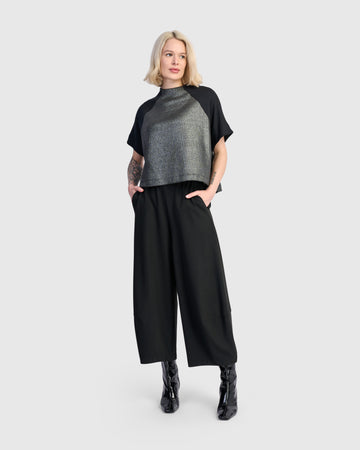 alembika-cozy-heavyweight-lantern-pants-black image 2