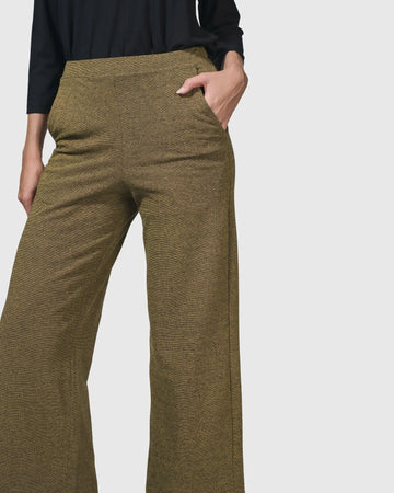 alembika-essential-cropped-pants-damen-hose-honey image 4