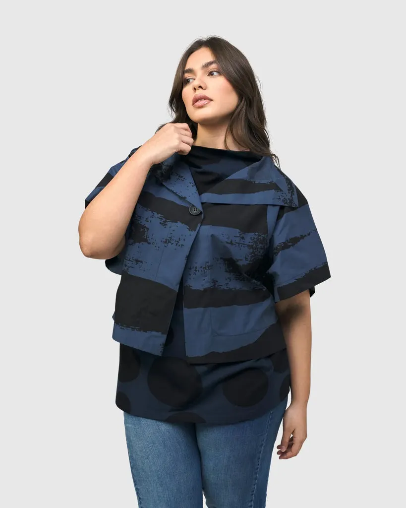 alembika-urban-samba-cape-jacke-navy image 1