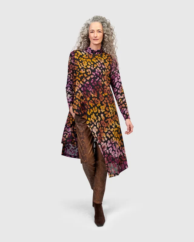 alembika-tempest-hi-lo-tunika-top-bloom-burnout image 1
