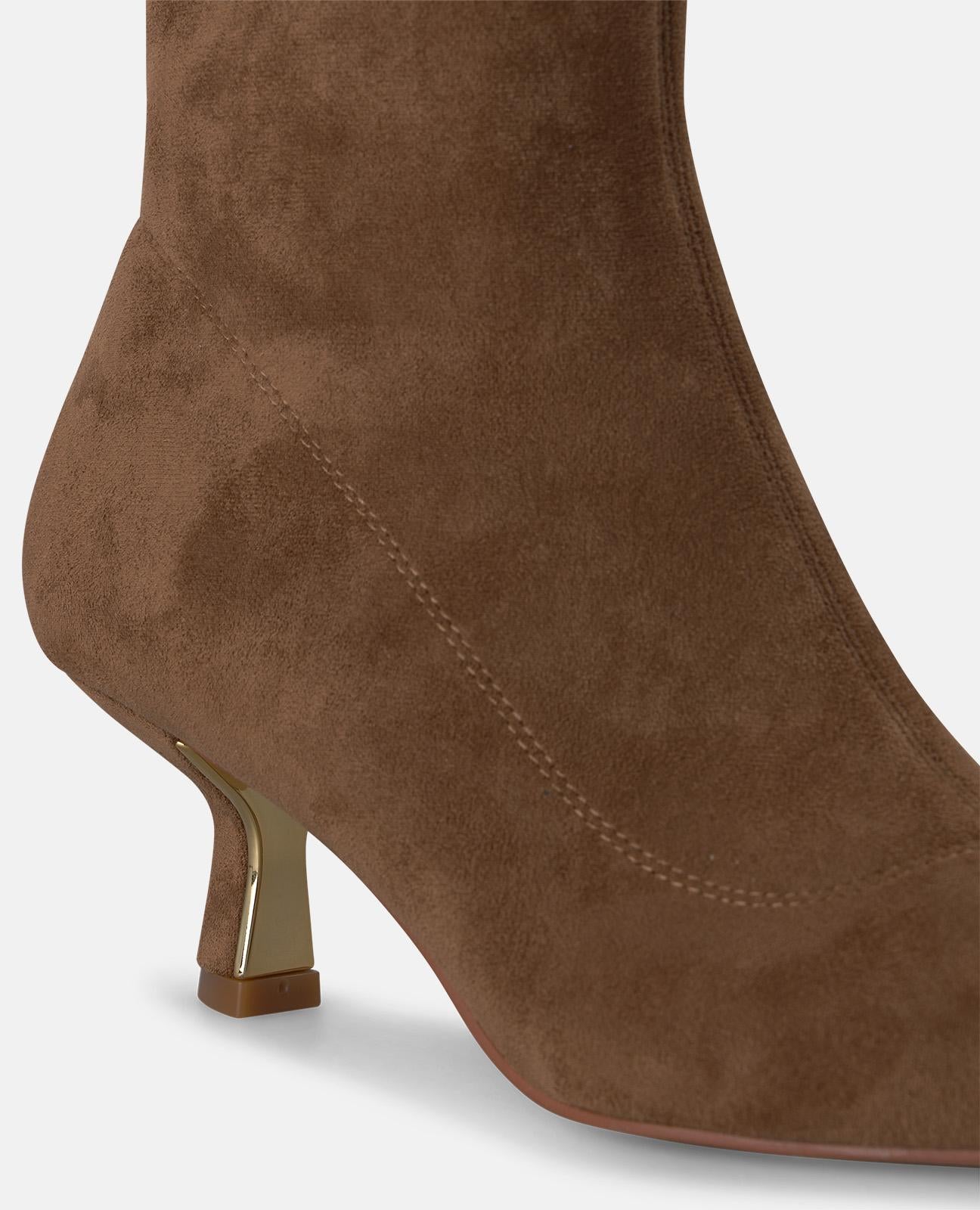 alma-en-pena-zipper-boots-stiefelette-camel-5-5-cm image 4