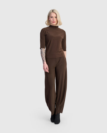 alembika-essential-slinky-flow-pants-sepia image 5