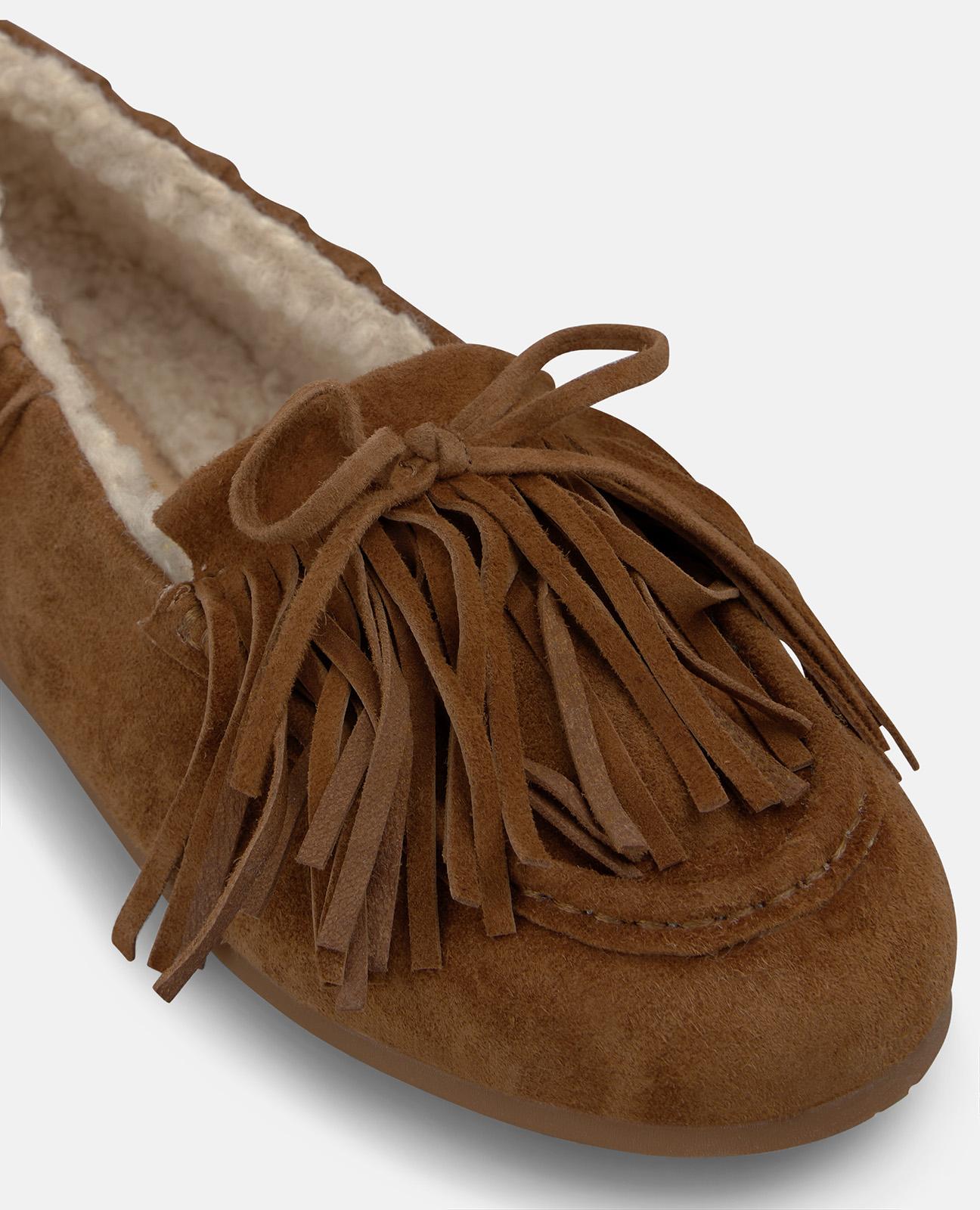 alma-en-pena-suede-loafers-with-fringe-mokassins-caramelo image 4