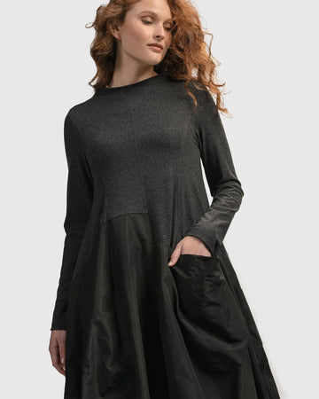 alembika-urban-mixed-art-wonderful-kleid-schwarz image 2