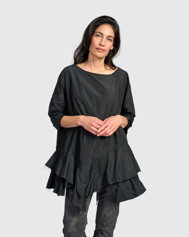 alembika-urban-oversized-r-schen-top-schwarz-a-linien-top-aus-taffeta image 1