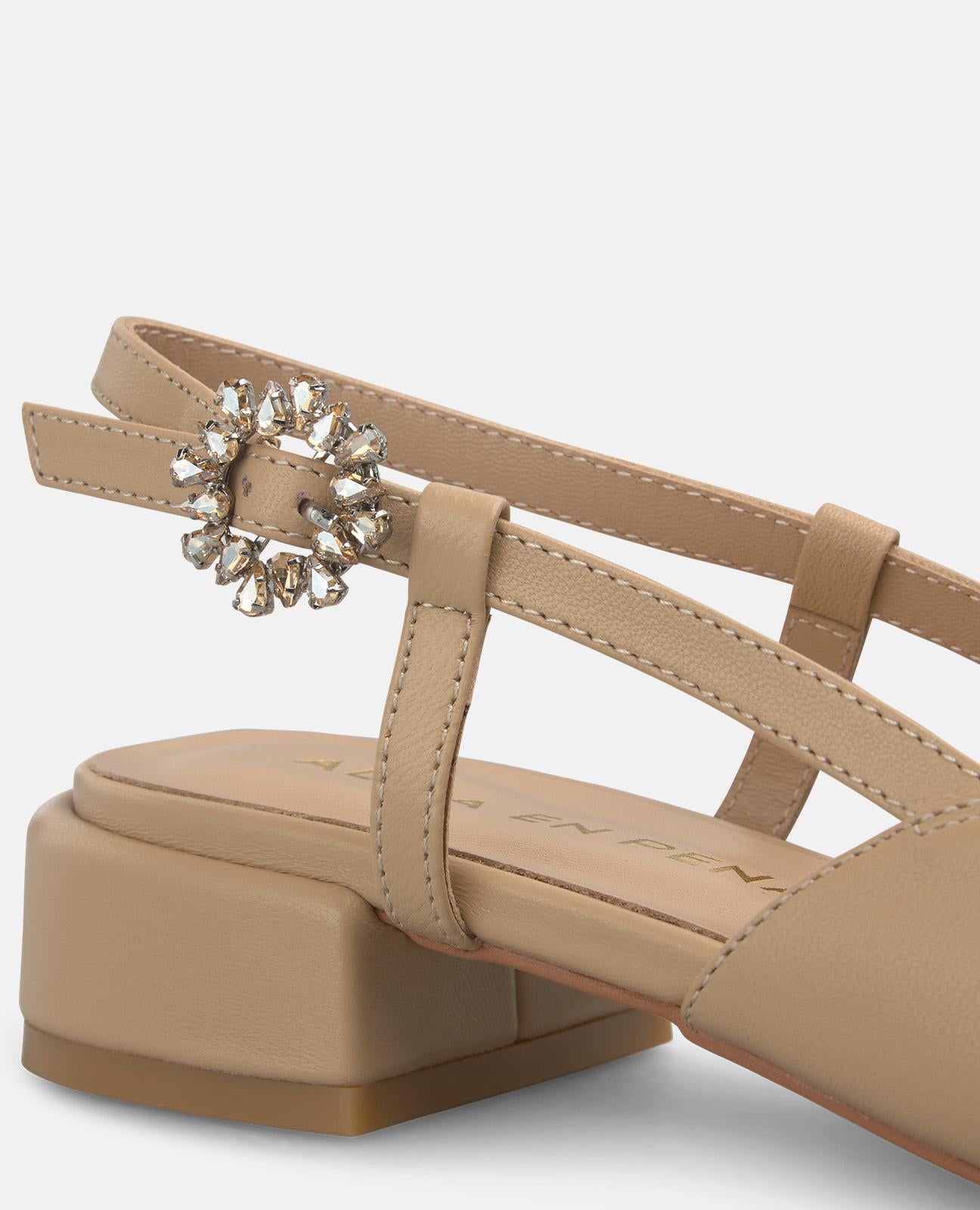 alma-en-pena-two-color-slingpumps-3-cm-beige image 4