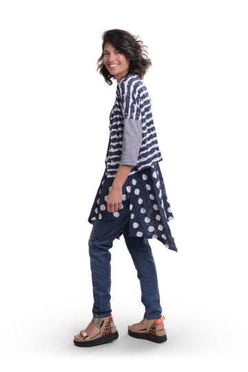 alembika-duet-crinkle-cardigan-sj416n-navy-damen-cardigan image 4