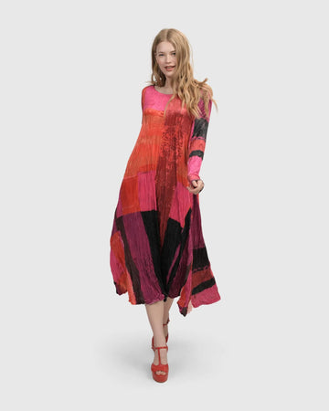 alembika-sunset-strip-maxikleid-magenta image 3