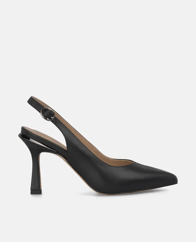 alma-en-pena-spitzer-pumps-mit-schnalle-9-cm-schwarz image 1