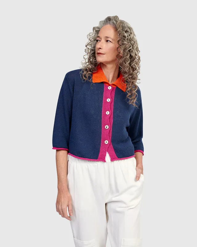 alembika-coco-cardigan-navy image 1