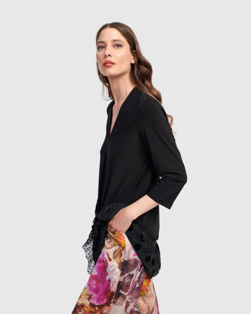 alembika-crystal-v-neck-tunika-schwarz-damen-abend-tunika-mit-r-schen image 3