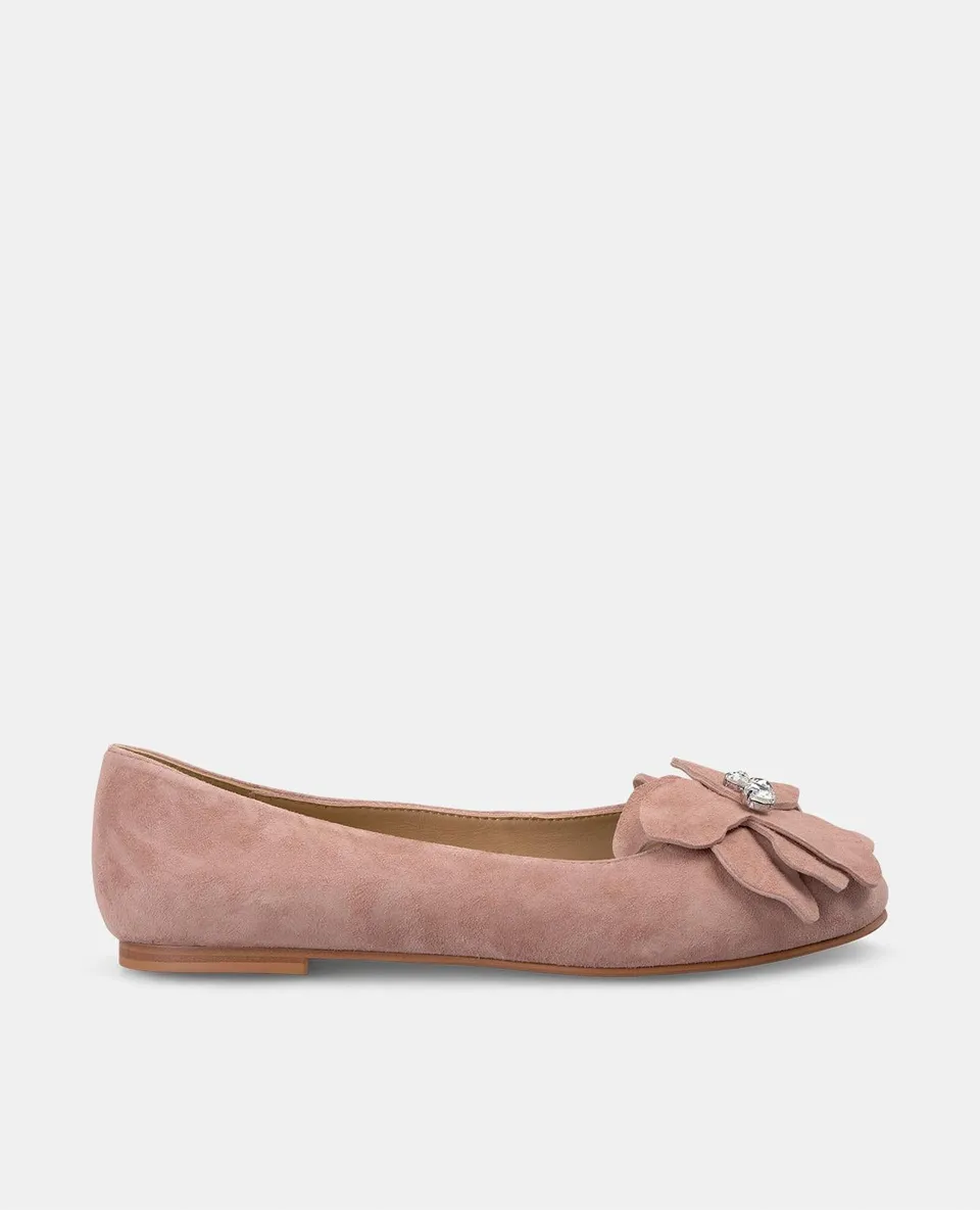 alma-en-pena-bailarina-flor-damen-ballerina-puderrosa-0-5-cm image 1