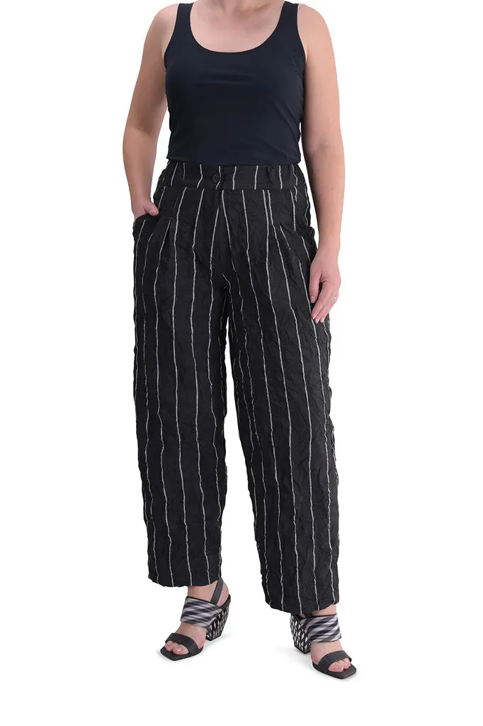 alembika-pinstripe-taffeta-hose-straight-leg image 1