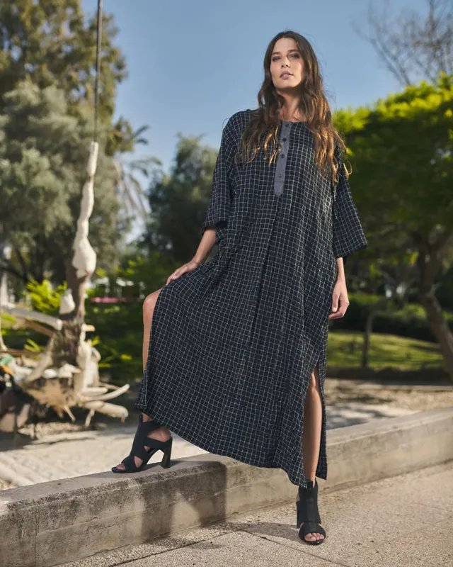 alembika-aphrodite-caftan-kleid-netz-maxi image 1