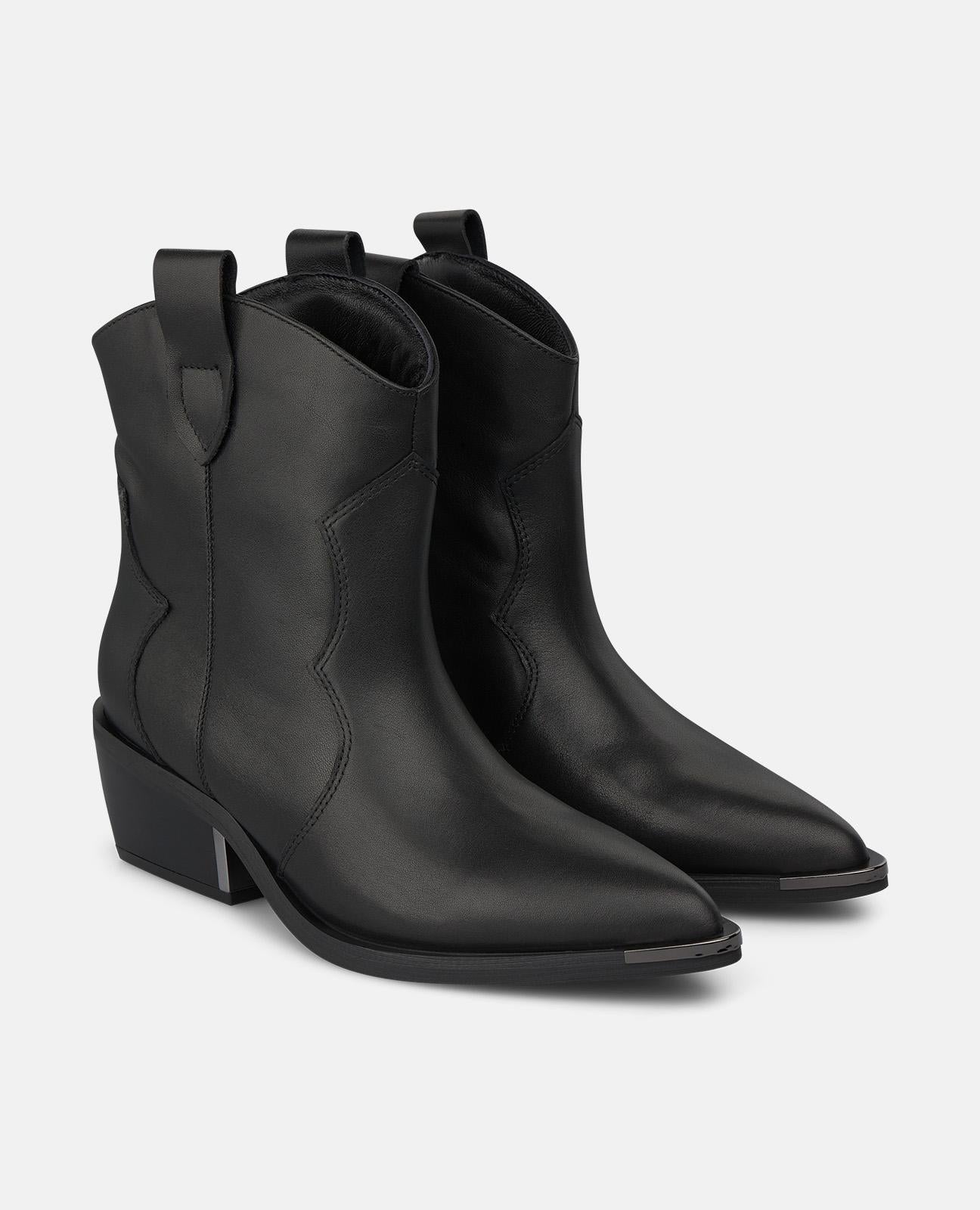 alma-en-pena-nappa-cowboy-stiefeletten-schwarz-5-cm image 2