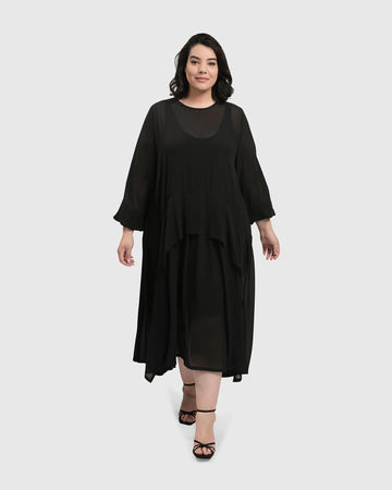 alembika-cultured-club-popover-kleid-black image 4