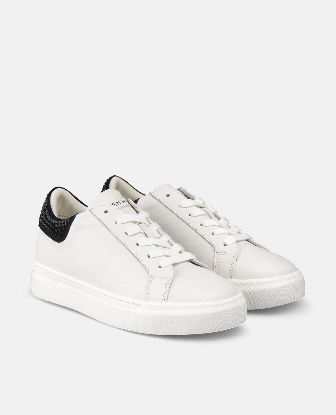 alma-en-pena-sneaker-mit-strass-details-und-1-cm-plateau-schwarz image 2