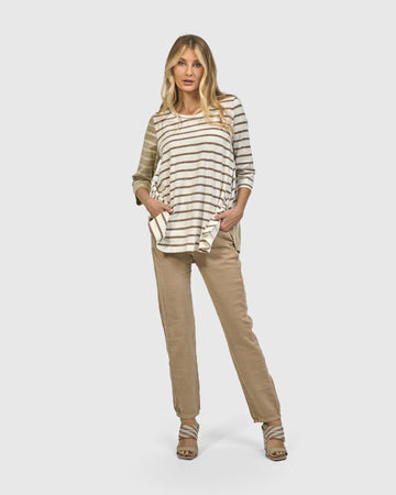 alembika-cotton-iconic-stretch-jeans-sand image 6