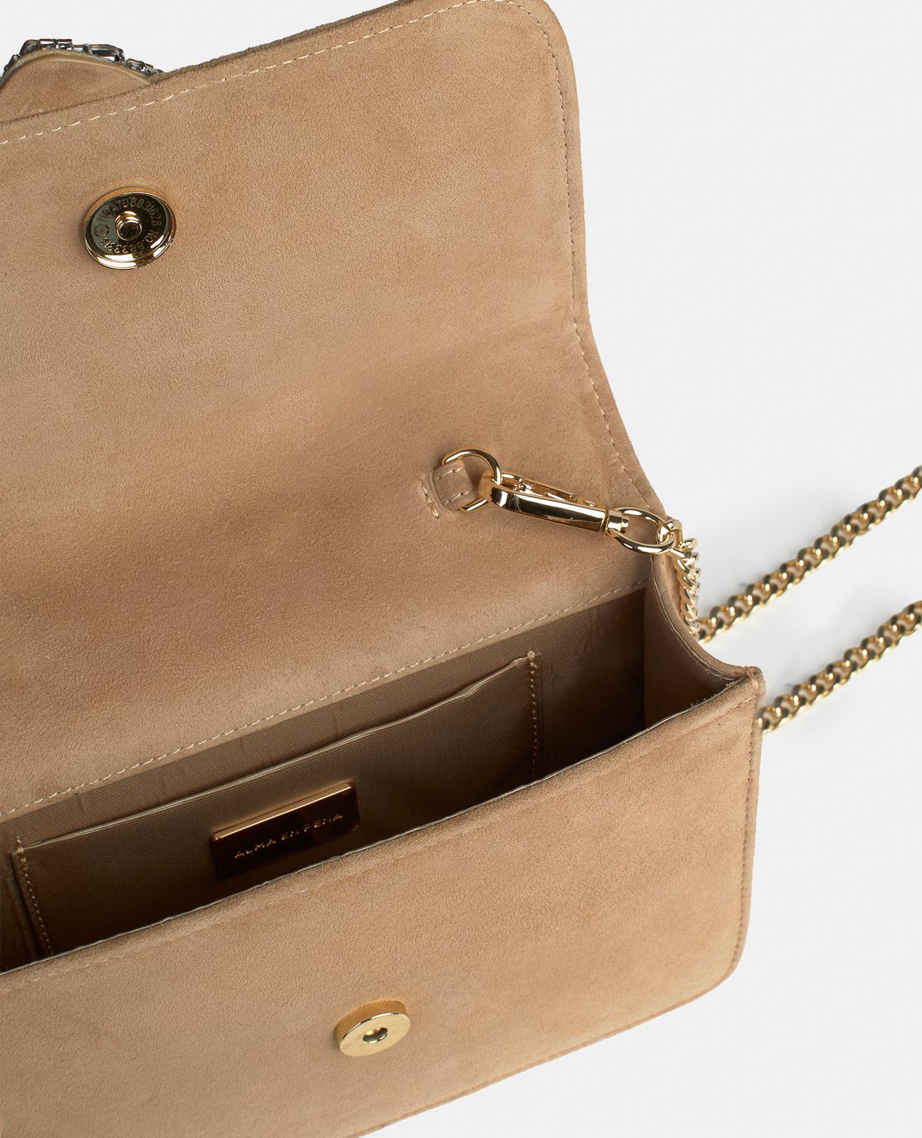 alma-en-pena-snake-flap-shoulder-bag-leder-umh-ngetasche-camel image 3