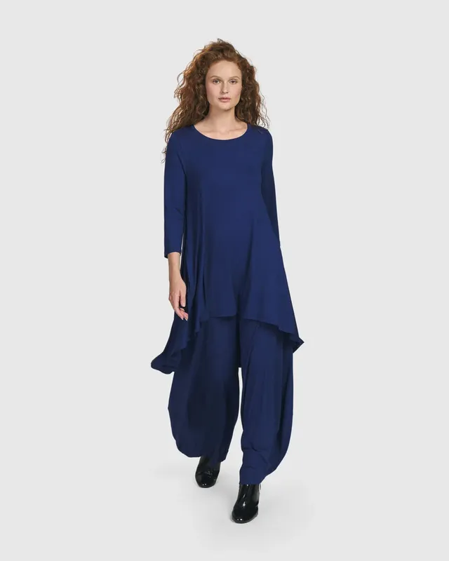 alembika-essential-swing-tunika-royal-blue image 1