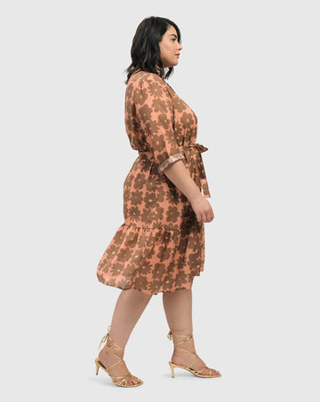 alembika-dahlia-swing-kleid-cotton-voile-peach-earth image 4