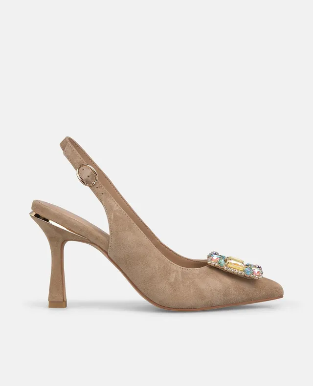 alma-en-pena-slingpump-mit-schmuck-schnalle-in-arena-9-cm image 1