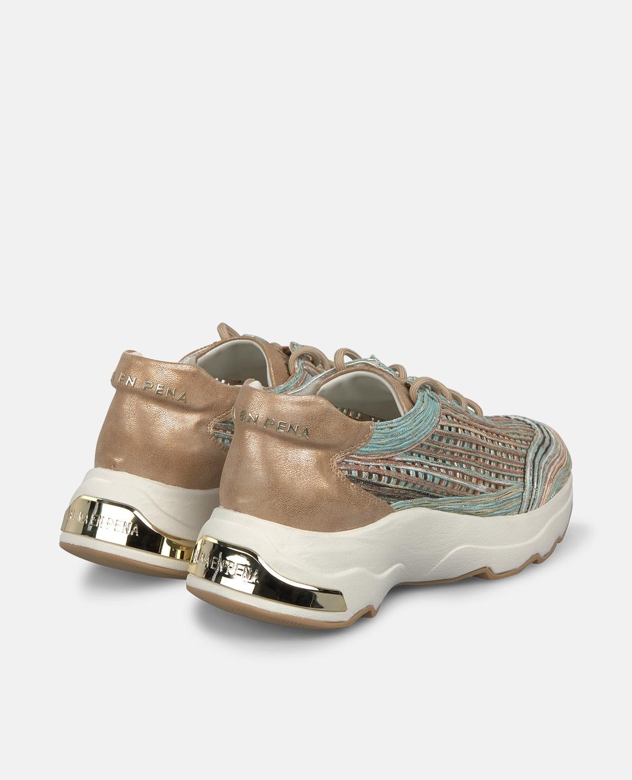 alma-en-pena-sneaker-platform-metallic-arena-4-cm image 3