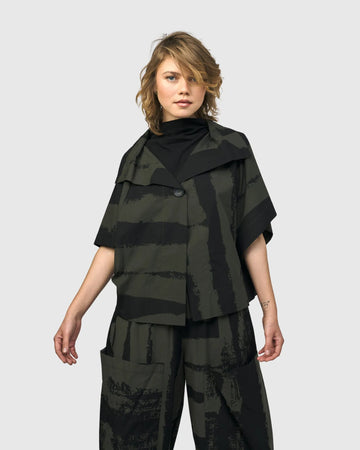 alembika-urban-sakura-cape-jacke-khaki image 2